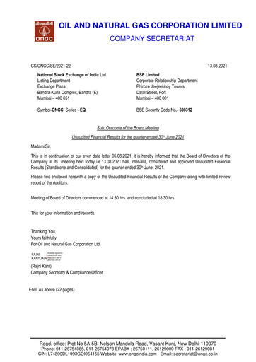 Thumbnail Oil & Natural Gas

 Quarterly Report 2021-q1