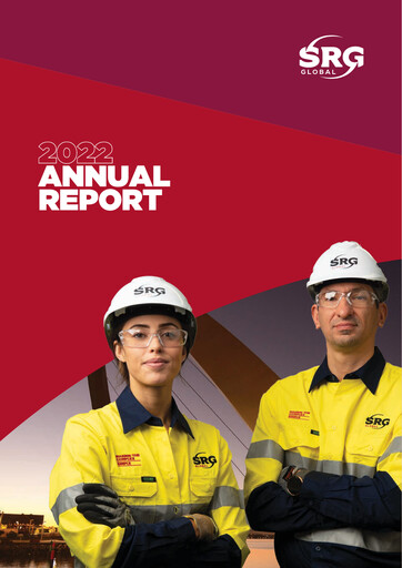 Thumbnail SRG Global Limited Annual Report 2022