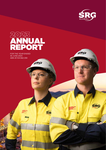 Thumbnail SRG Global Limited Annual Report 2023