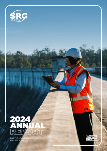 Thumbnail SRG Global Limited Annual Report 2024