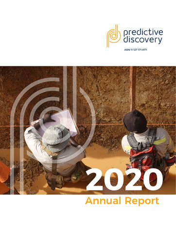 Thumbnail Predictive Discovery Limited Annual Report 2020