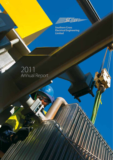 Thumbnail Southern Cross Electrical Engineering Annual Report 2011