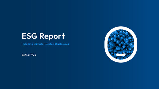Thumbnail Serko Limited ESG Report 2024