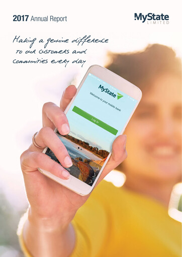 Thumbnail MyState Limited Annual Report 2017