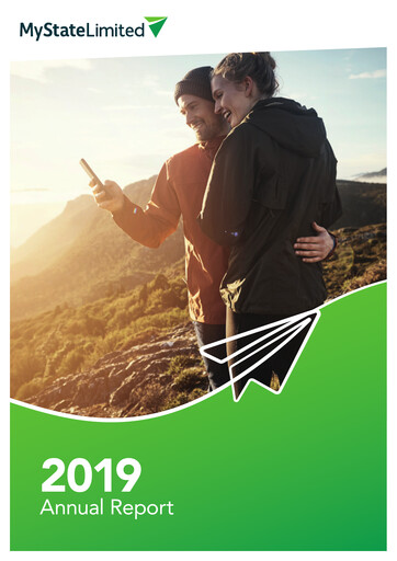 Thumbnail MyState Limited Annual Report 2019
