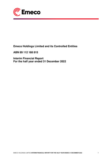 Thumbnail Emeco Holdings Financial Report 2023-h1
