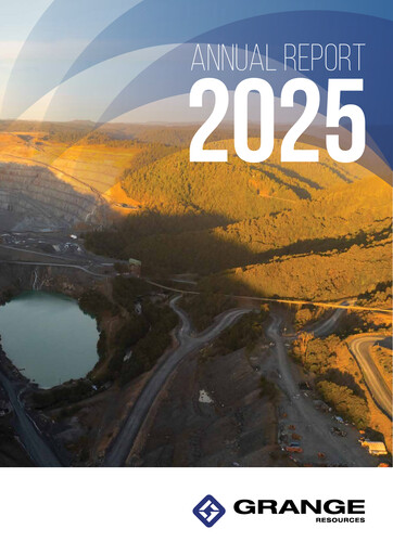 Thumbnail Grange Resources Annual Report 2025