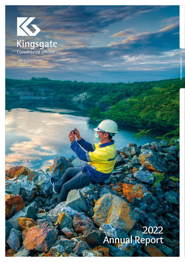 Vorschaubild Kingsgate Consolidated Limited Jahresbericht 2022