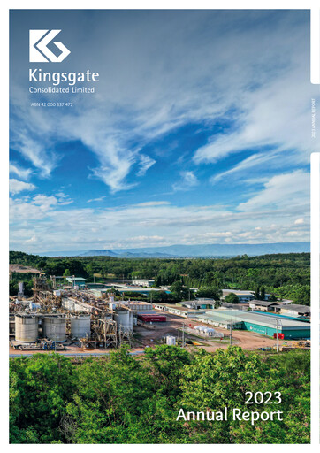 Vorschaubild Kingsgate Consolidated Limited Jahresbericht 2023