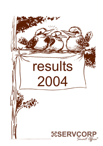 Thumbnail Servcorp Limited Annual Report 2004