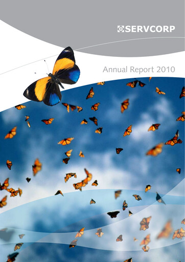 Thumbnail Servcorp Limited Annual Report 2010
