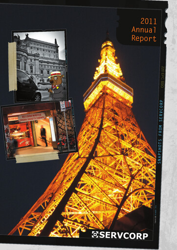 Thumbnail Servcorp Limited Annual Report 2011