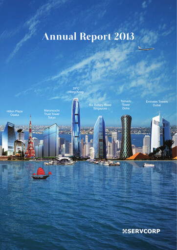 Thumbnail Servcorp Limited Annual Report 2013