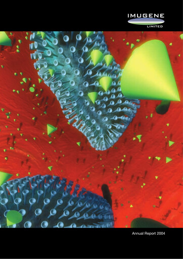 Thumbnail Imugene Annual Report 2004