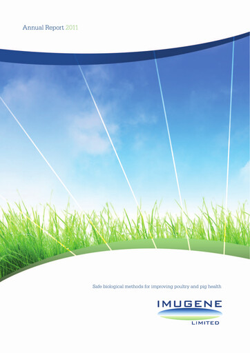 Thumbnail Imugene Annual Report 2011