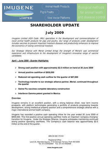 Thumbnail Imugene Quarterly Report 2009-q4