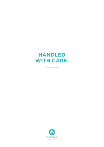 Thumbnail Oceania Healthcare Annual Report 2020