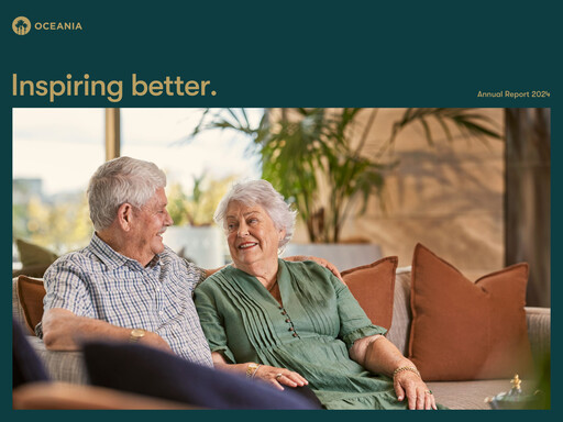 Thumbnail Oceania Healthcare Annual Report 2024