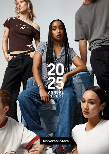 Thumbnail Universal Store Holdings Annual Report 2025