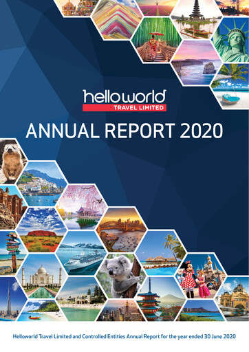 Thumbnail Helloworld Travel Annual Report 2020