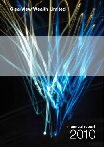 Thumbnail ClearView Wealth Limited Annual Report 2010