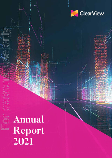 Thumbnail ClearView Wealth Limited Annual Report 2021