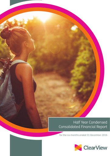 Thumbnail ClearView Wealth Limited Half-year Report 2017-h1