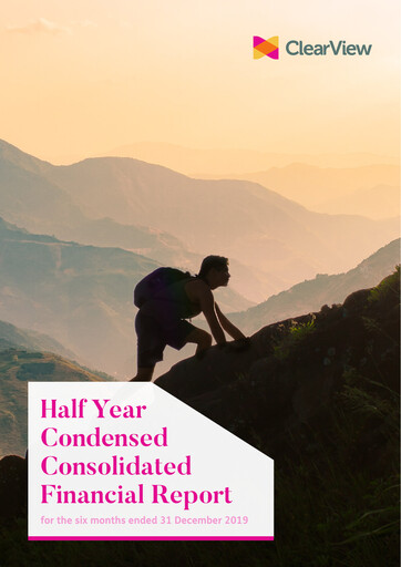 Thumbnail ClearView Wealth Limited Half-year Report 2020-h1