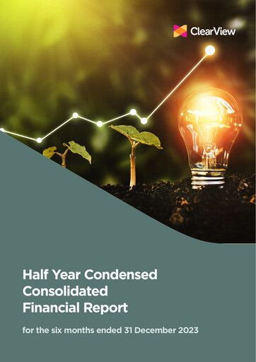 Thumbnail ClearView Wealth Limited Half-year Report 2024-h1