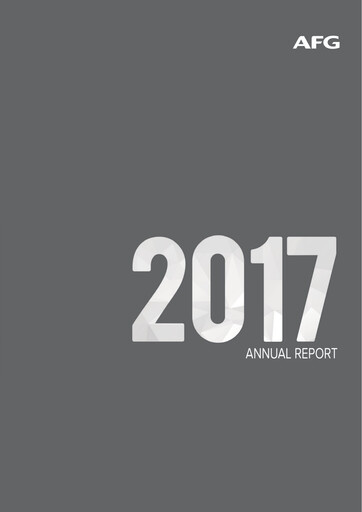 Thumbnail Australian Finance Group Annual Report 2017