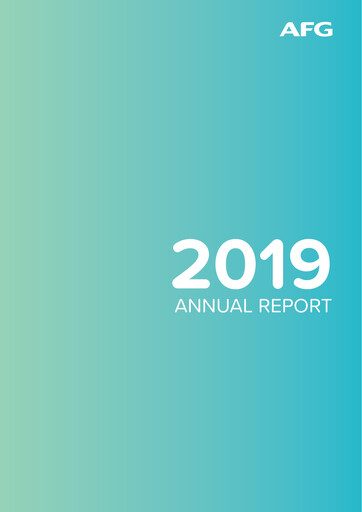 Thumbnail Australian Finance Group Annual Report 2019
