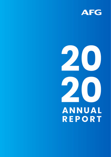 Thumbnail Australian Finance Group Annual Report 2020