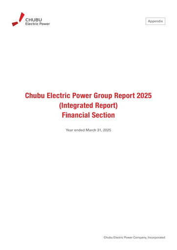 Vorschaubild Chubu Electric Power
 Finanzmitteilung 2025