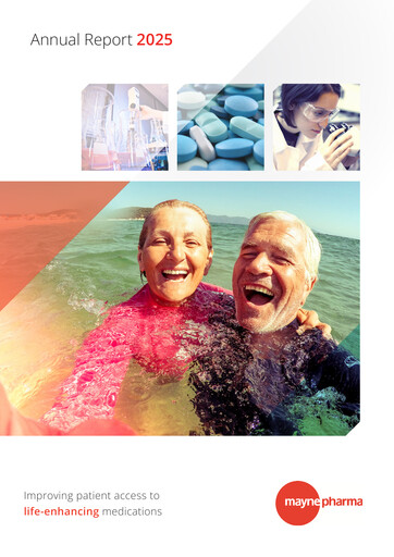 Thumbnail Mayne Pharma Group Annual Report 2025
