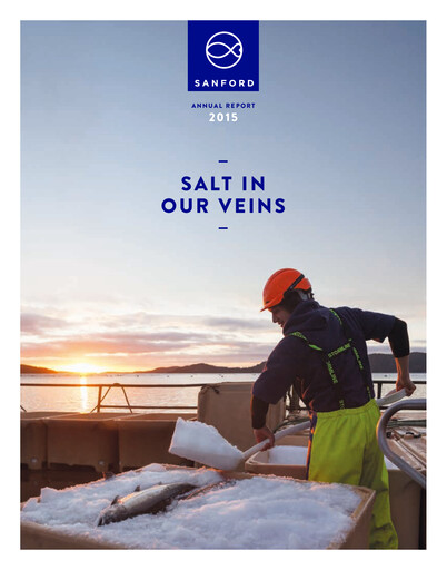 Thumbnail Sanford Limited Annual Report 2015