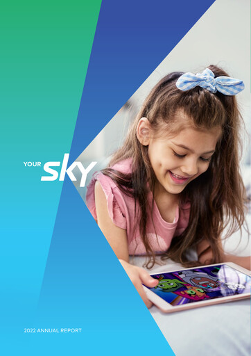 Vorschaubild SKY Network Television Limited Jahresbericht 2022