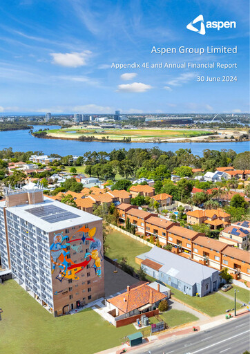 Thumbnail Aspen Group Financial Report 2023-2024