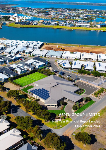 Thumbnail Aspen Group Half-year Report 2024-2025-h1
