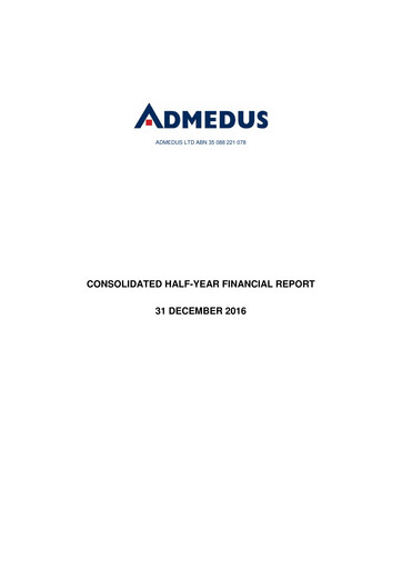 Thumbnail Anteris Technologies Half-year Report 2016-h1