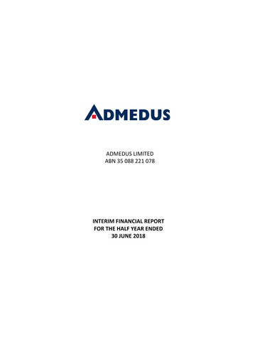 Thumbnail Anteris Technologies Half-year Report 2018-h1