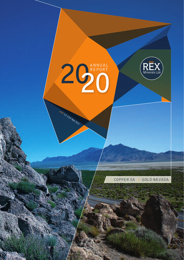 Thumbnail Rex Minerals Annual Report 2020