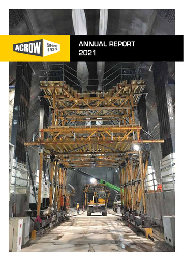 Thumbnail Acrow Limited Annual Report 2021