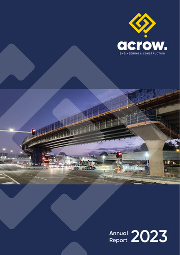 Thumbnail Acrow Limited Annual Report 2023