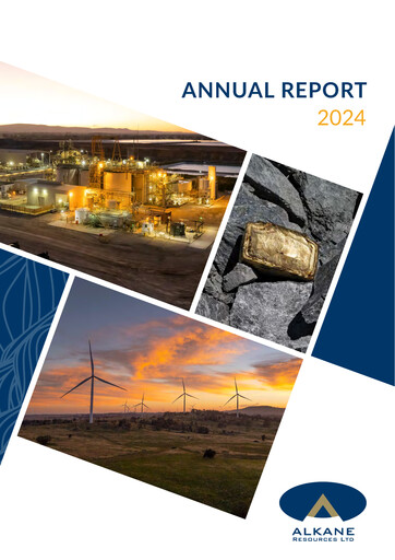 Thumbnail Alkane Resources Annual Report 2024