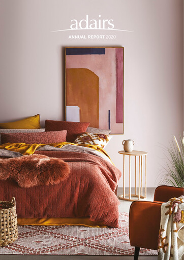 Thumbnail Adairs Limited Annual Report 2020