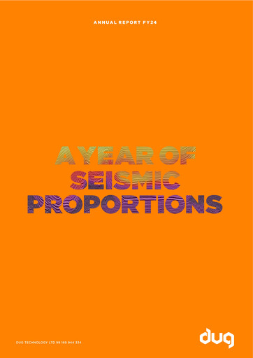 Thumbnail DUG Technology Annual Report 2024