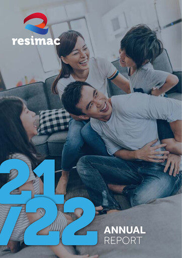 Thumbnail Resimac Group Limited Annual Report 2021-2022