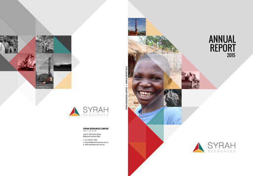 Thumbnail Syrah Resources Limited Annual Report 2015