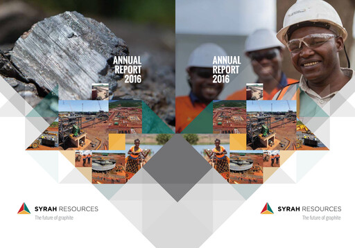 Thumbnail Syrah Resources Limited Annual Report 2016