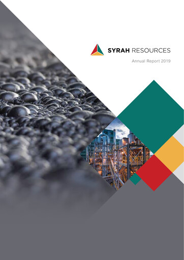 Thumbnail Syrah Resources Limited Annual Report 2019